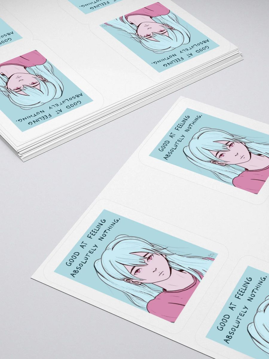 good at feeling absolutely nothing sticker product image (4)
