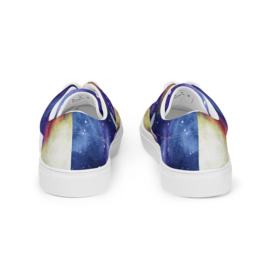 Watercolor Galaxy Mens Lace Up Shoes product image (4)