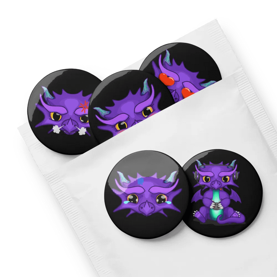 Gaming Dragon Pins product image (7)