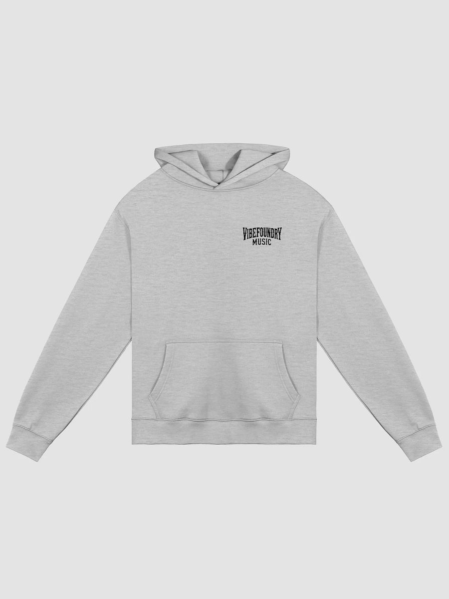 VibeFoundry Music Embroidered Hoodie (Grey) product image (1)