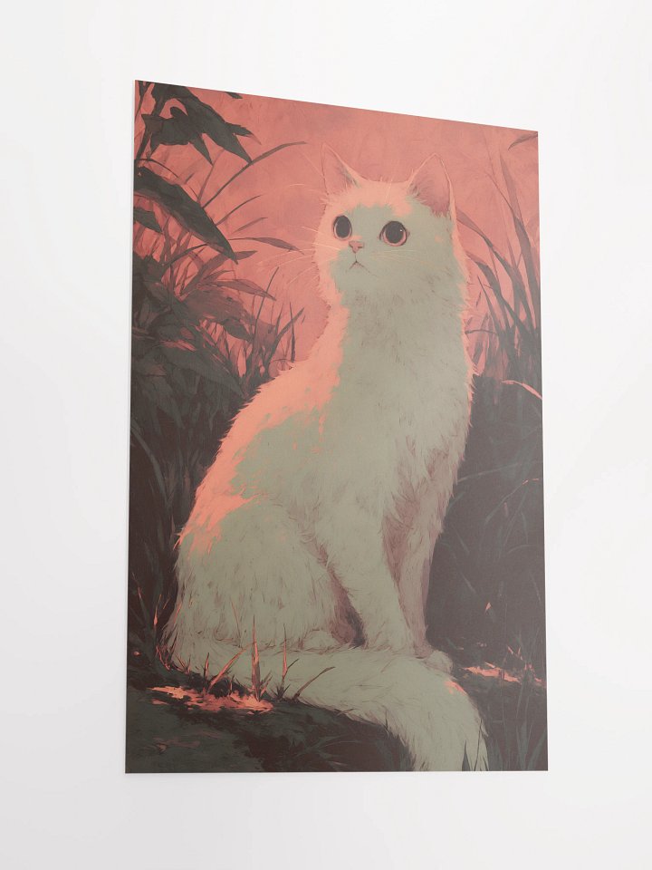 Serenity Cat Matte Poster product image (3)