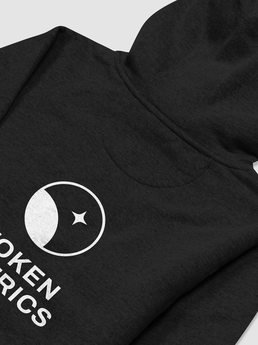 Token Metrics Classic Hoodie - Black & White product image (4)