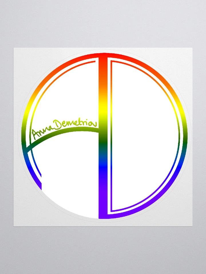 Logo Sticker (Rainbow) product image (2)