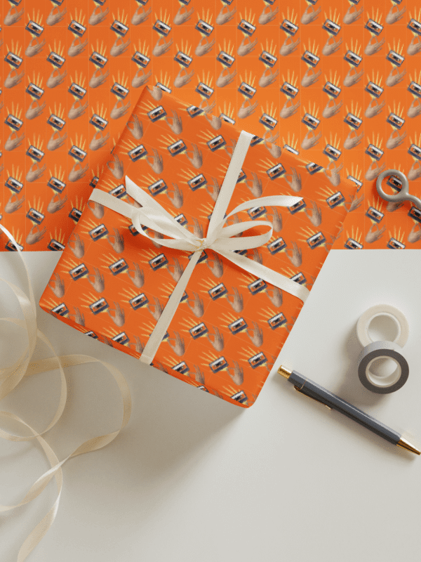 Analogic II by Frank Fonik, EDM Techno Wrapping Paper Sheets (3) product image (3)