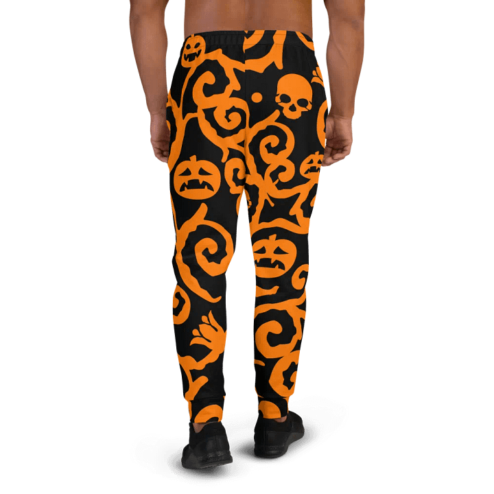 Scary Pumpkins Skull Men's Joggers product image (2)
