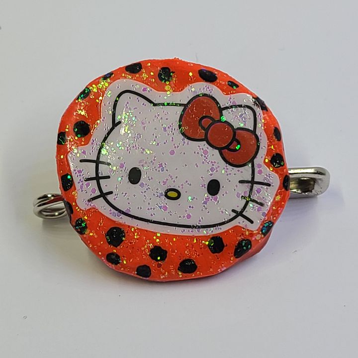 Hello Kitty Bottle Cap Pin product image (1)