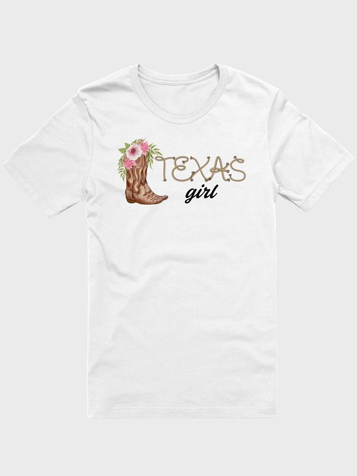 TEXAS GIRL Rope Font Shirt 2 product image (2)