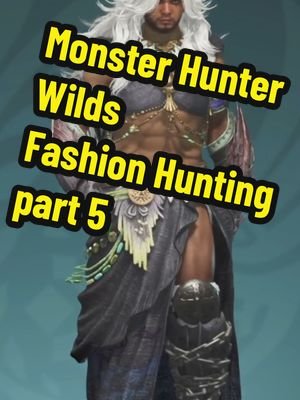When the monster’s not the only one serving looks. #MonsterHunterWilds #HunterDrip #IGotHitButICameToSlay