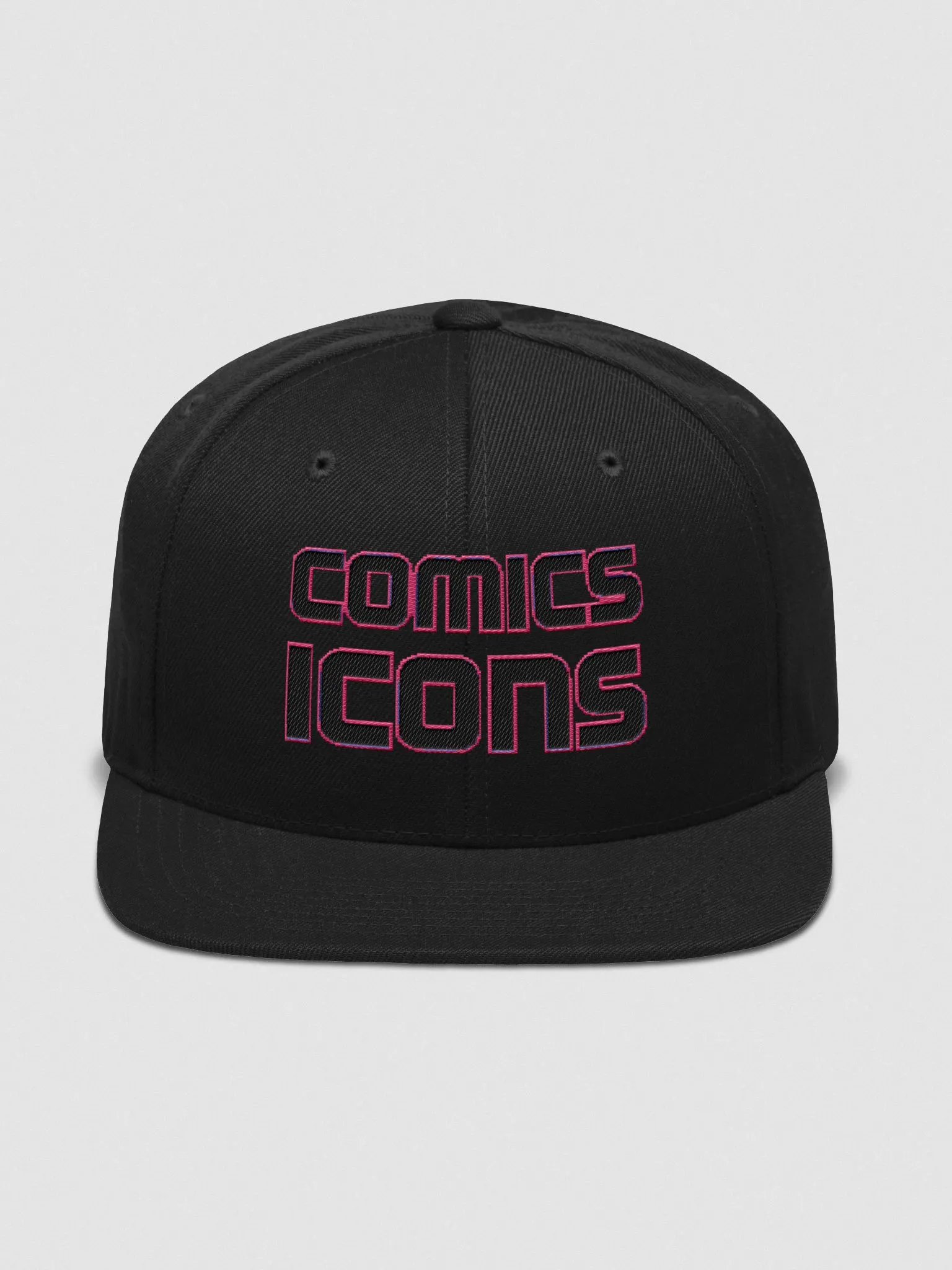 Iconic Black/Pink Logo Snapback Cap product image (1)