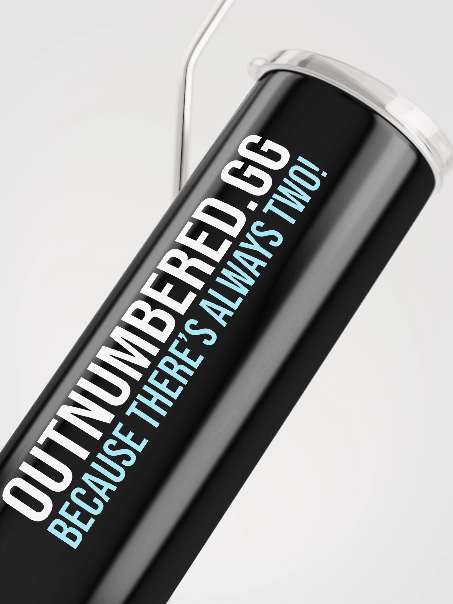 Outnumbered 20oz Stainless Steel Tumbler product image (4)