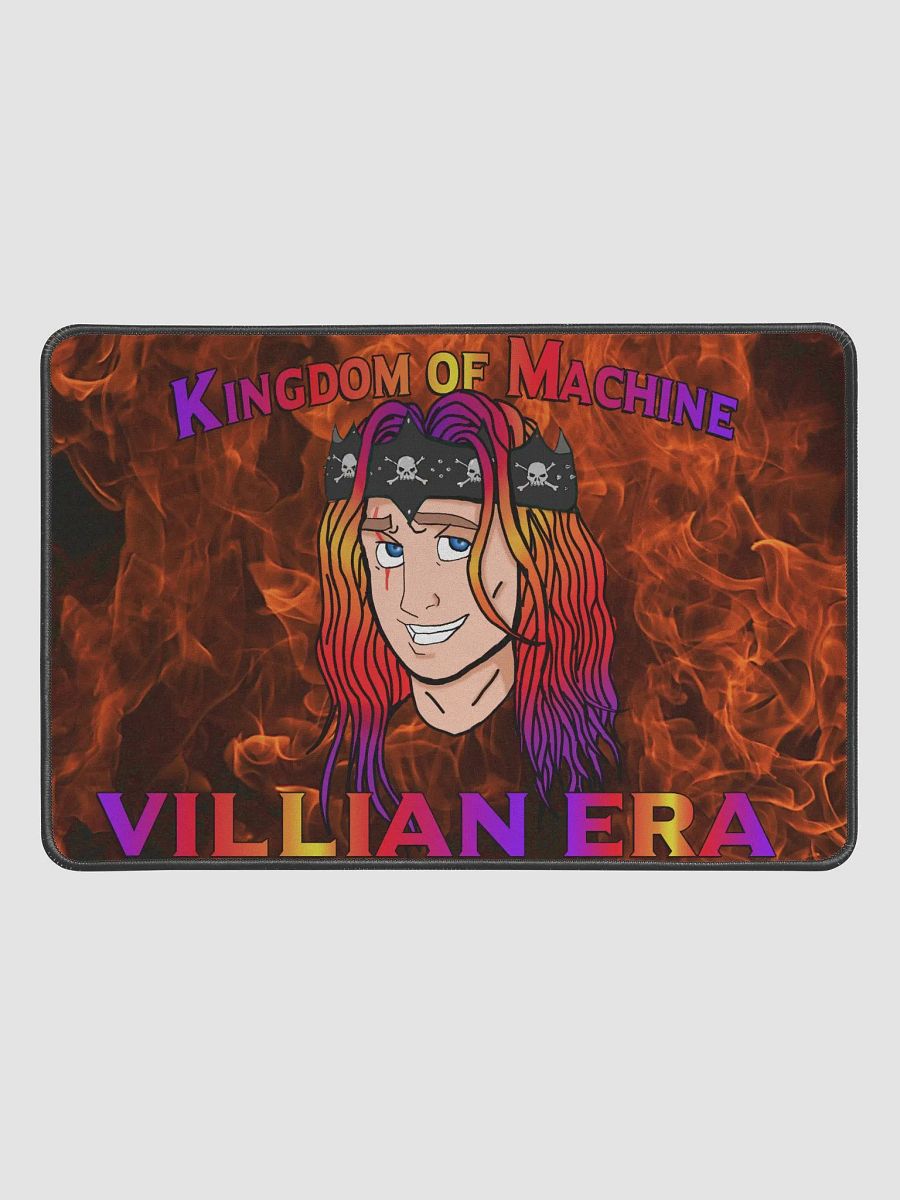 evil king- i play on pc with a controller mouse pad 12x18 product image (1)