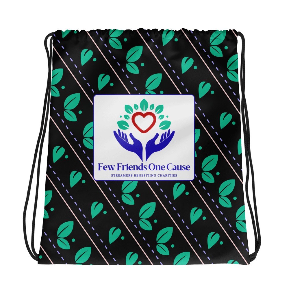 FFOC - Drawstring Bag Dark Mode product image (1)