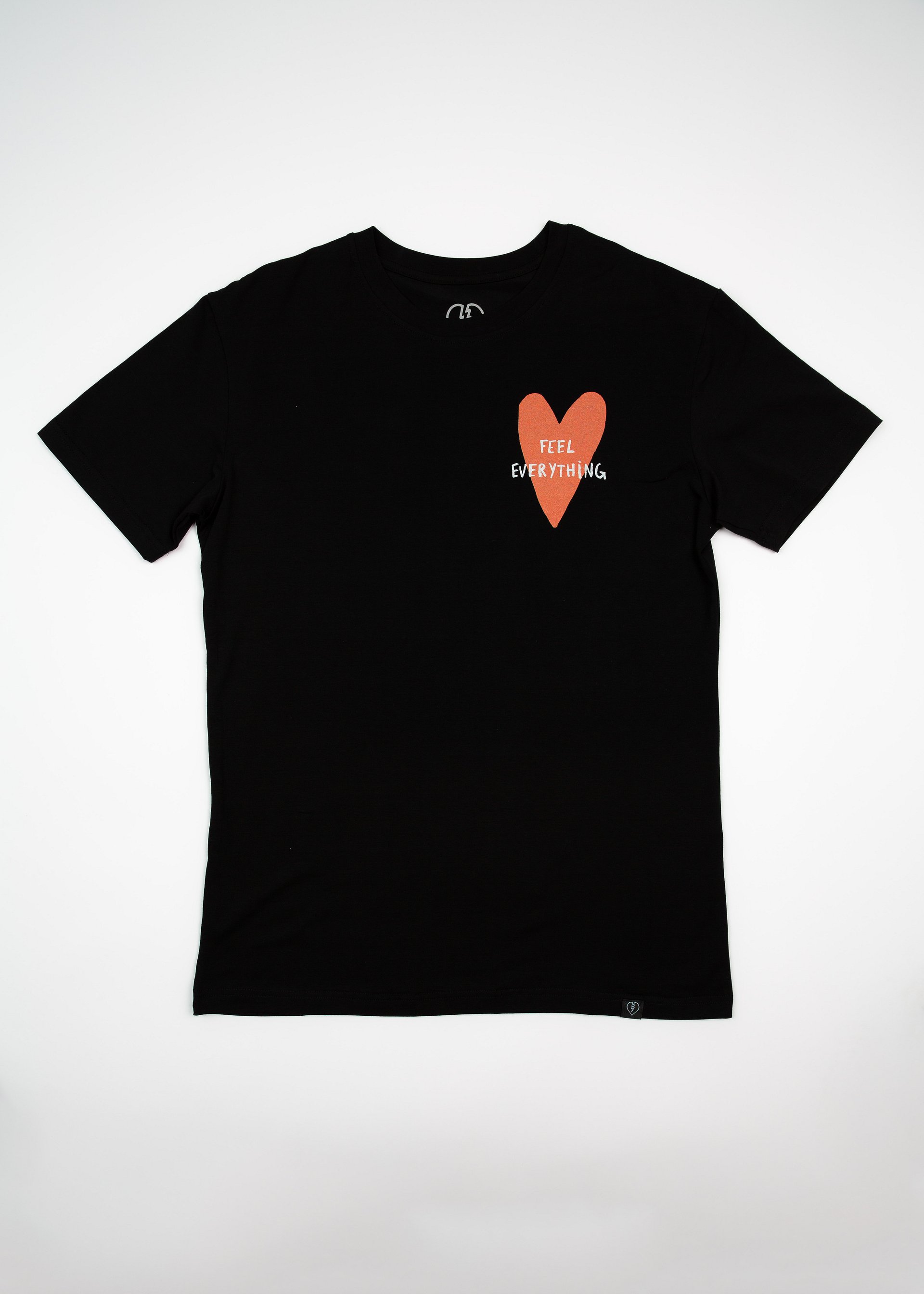 Feel Everything Black Tee product image (8)