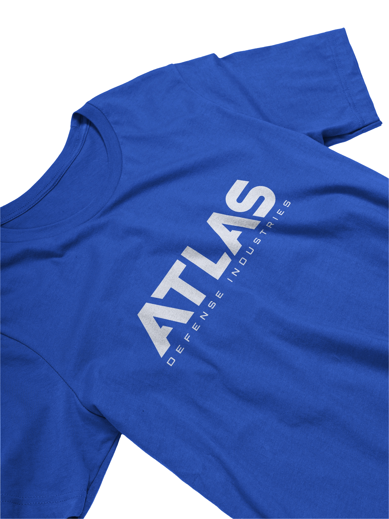 'ATLAS' White Logo Tee product image (1)