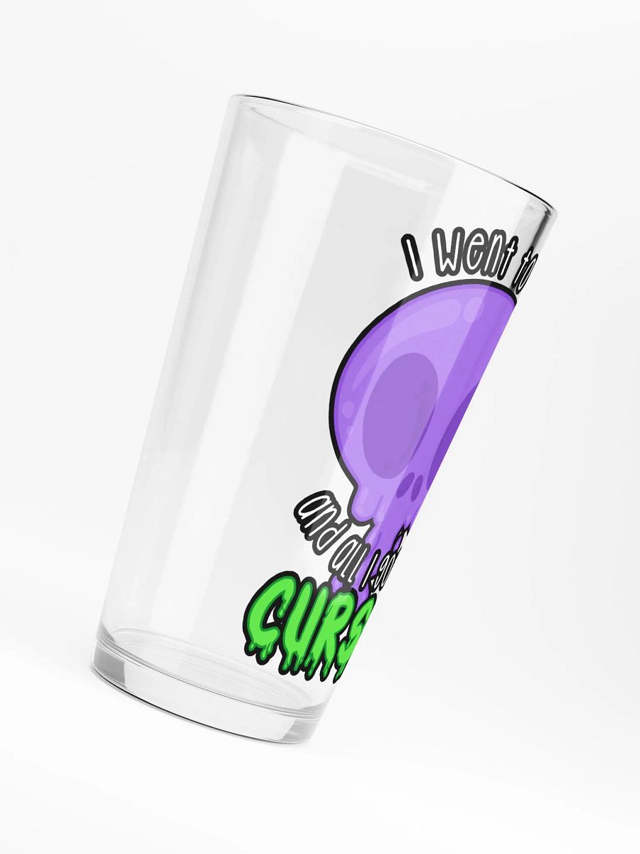 All I Got Was Cursed - Warlock - Pint Glass product image (6)