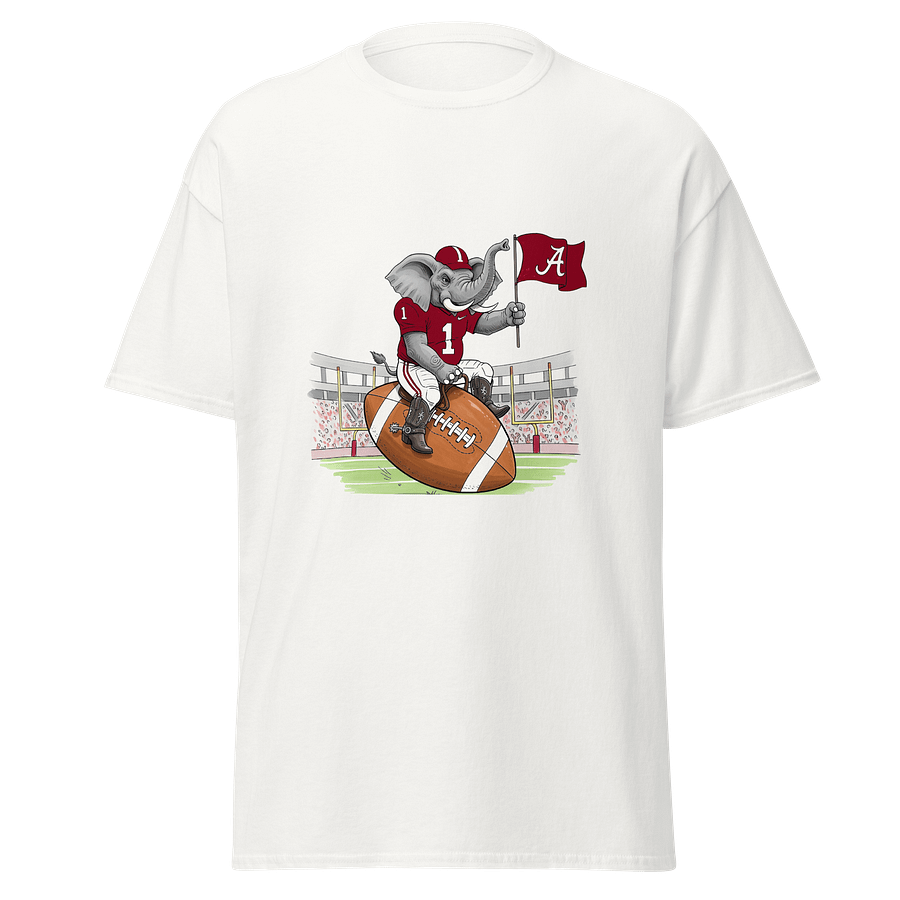 Alabama Crimson Tide T-Shirt | Funny Big Al Football Design product image (1)