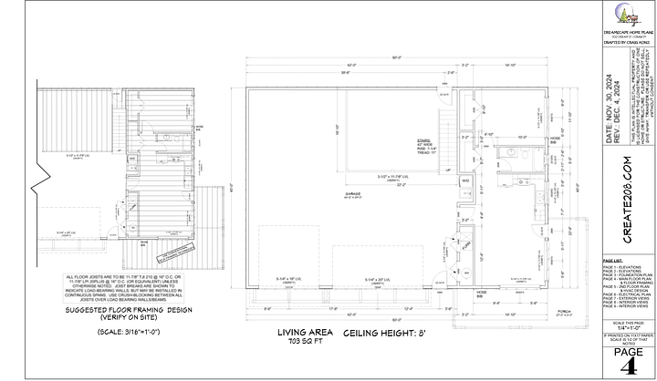 Create 208 - Construction Drawings - 10-Page Set product image (2)