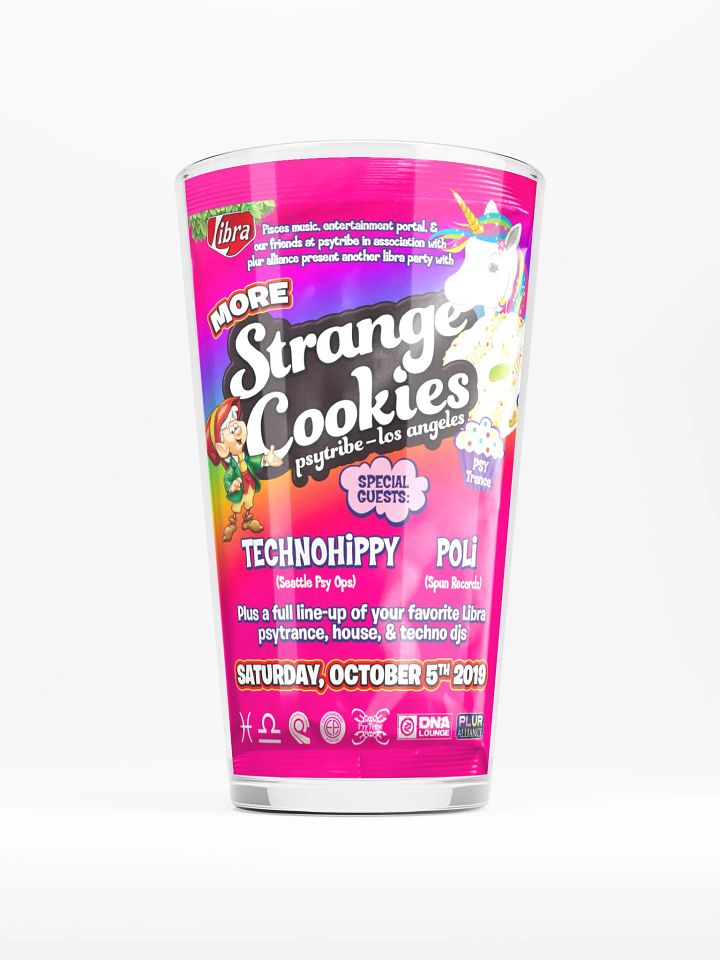 Libra 2019 Alternative Shaker Pint Glass product image (1)