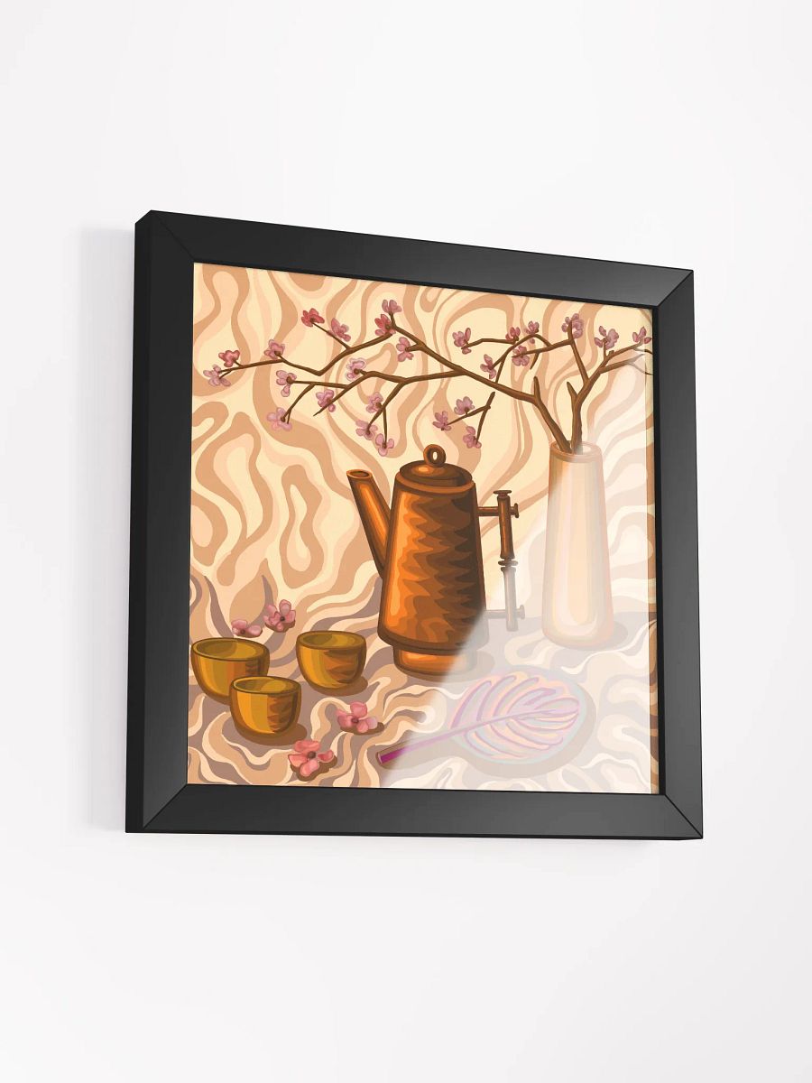 Autumnal Tea Time Framed Poster - Coffee Shop No. 4 product image (37)