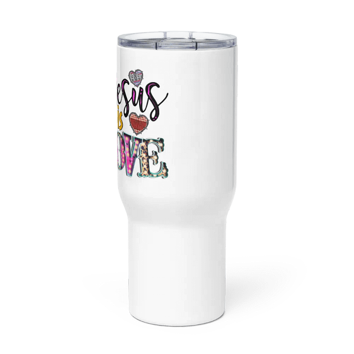 Jesus Is Love - Travel Mug w/ Handle product image (3)