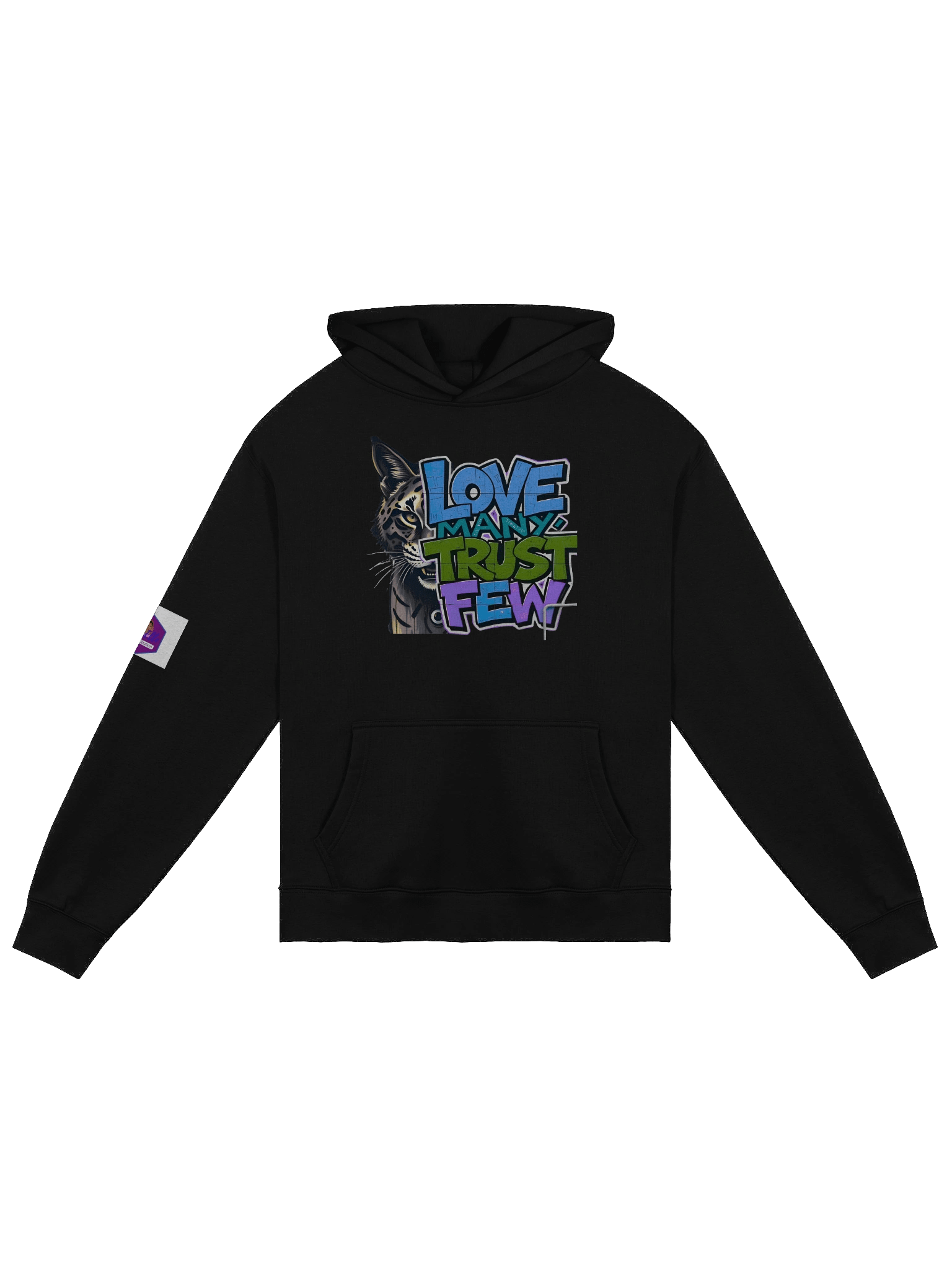 RayElle Hexagonal Oversized Hoodie product image (3)