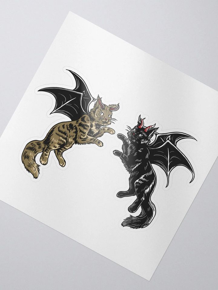 Maxwell and Boo Stickers // Kiss Cut Stickers product image (2)