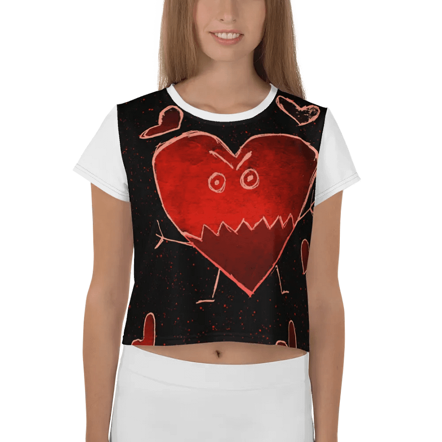 Strong Heart Crop Tee product image (1)
