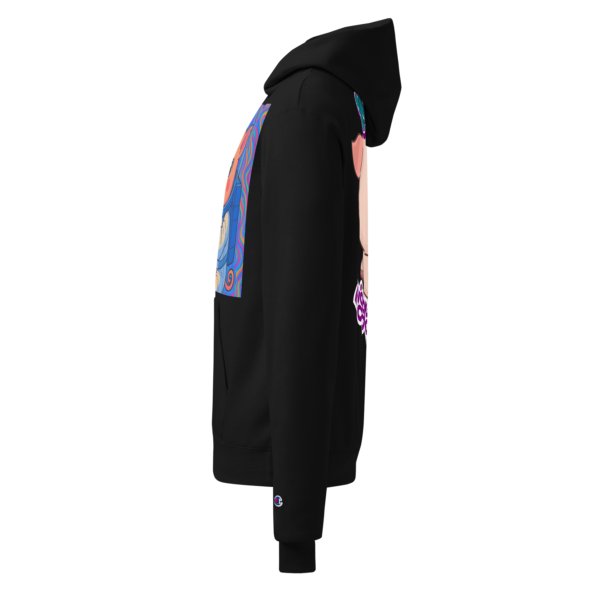 Cosmic Astronaut Pig Hoodie product image (3)