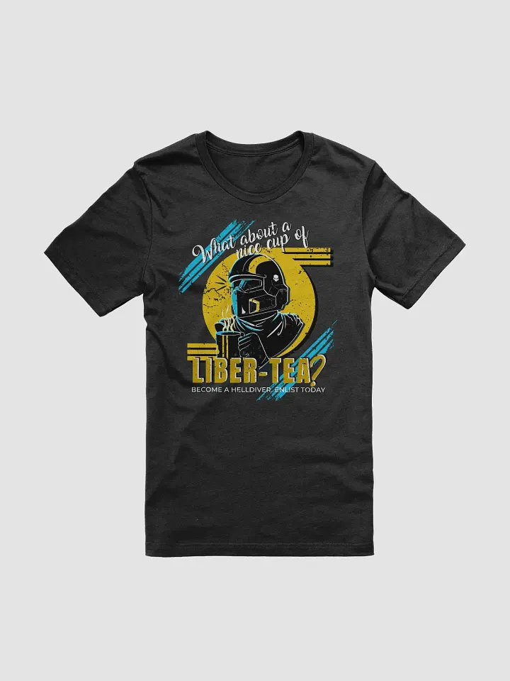 Helldivers 2 Retro T-Shirt | What About a Cup of Liber-Tea? product image (1)