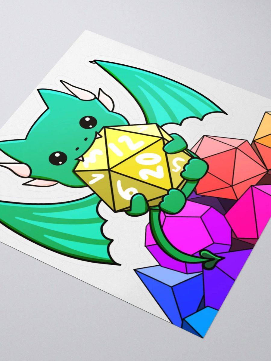 Dice Dragon Sticker product image (7)