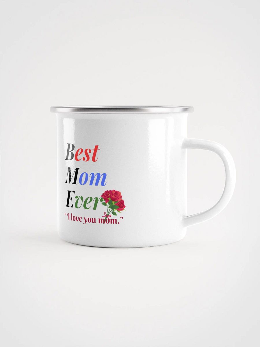 Best Mom Ever Enamel Mug product image (1)