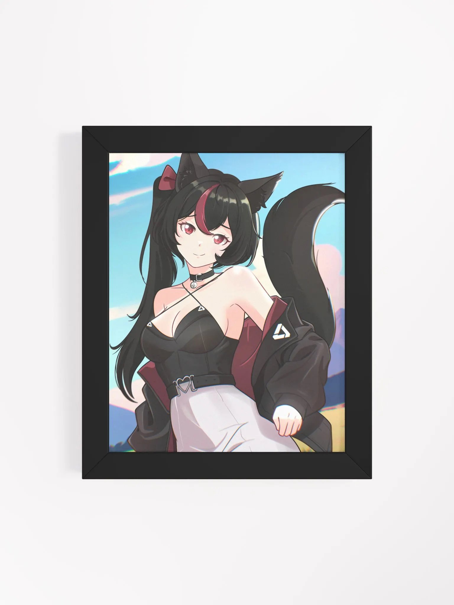 Kitsune Muse Framed Poster product image (112)