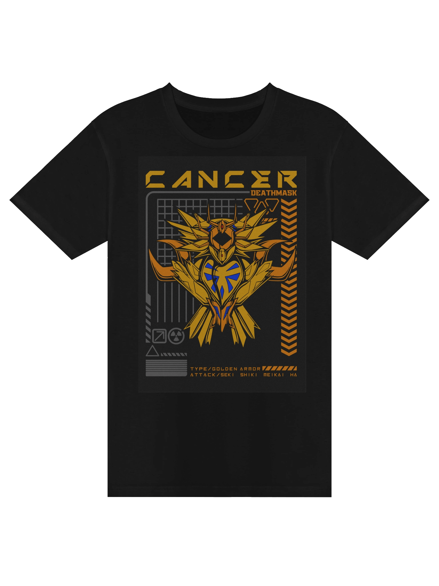 ☠️ Cancer Deathmask: Underworld Surge Tee product image (1)