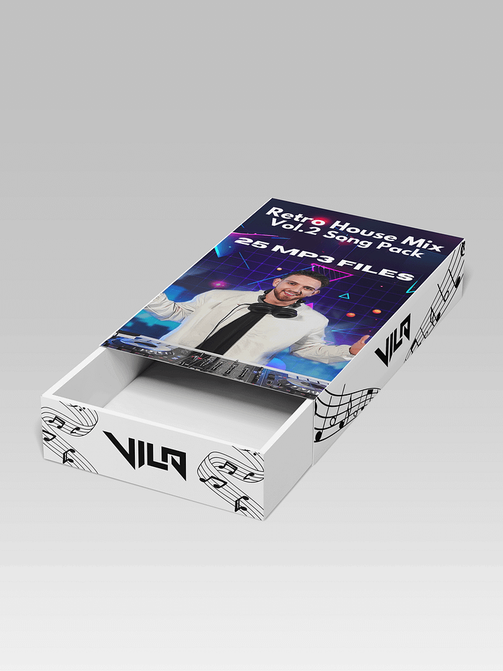 Retro House Mix Vol.2 - Song Pack/Paquete de Canciones (25 Songs/Canciones) product image (1)