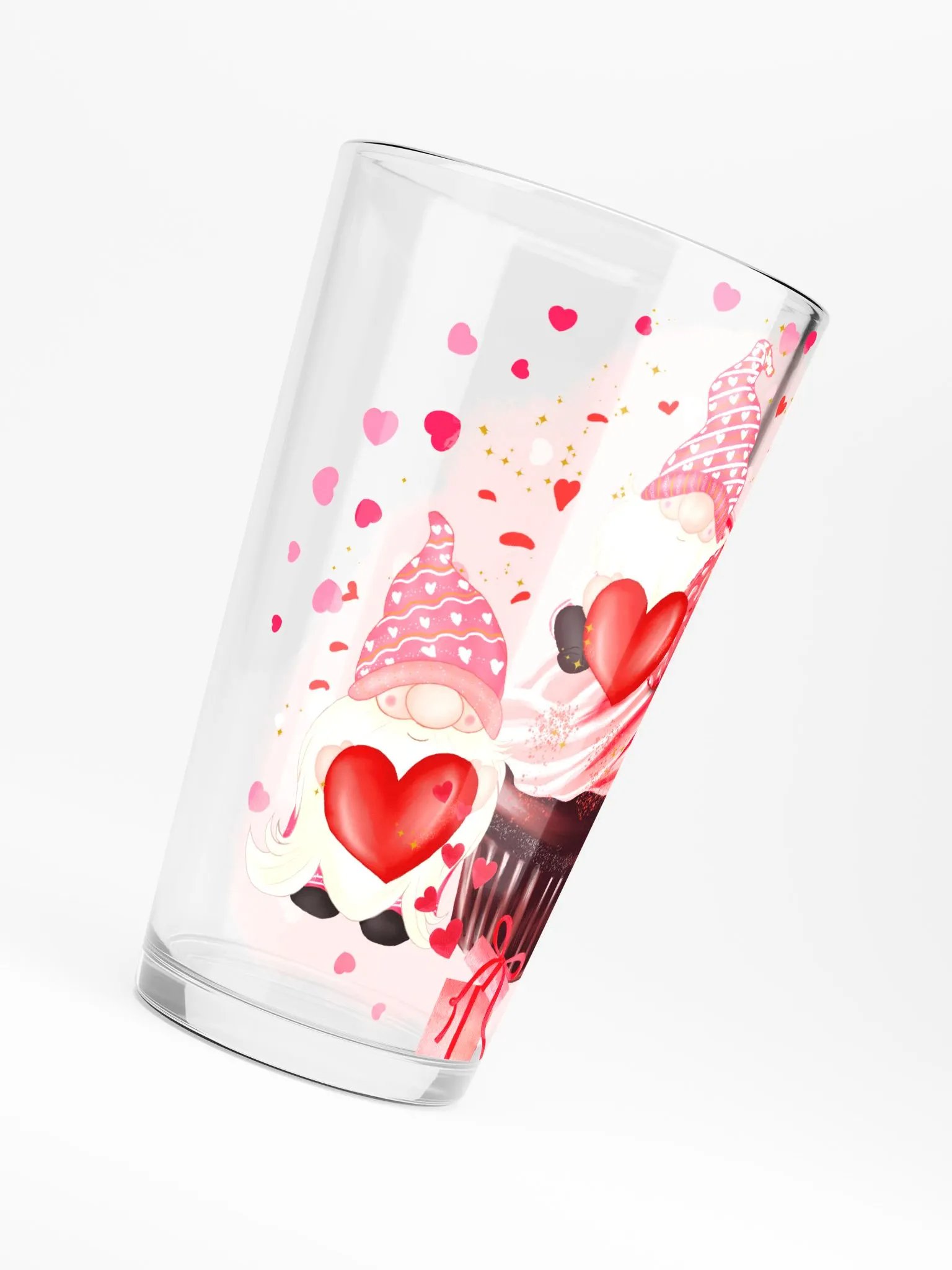 Love Gnome Festive Pint Glass product image (3)