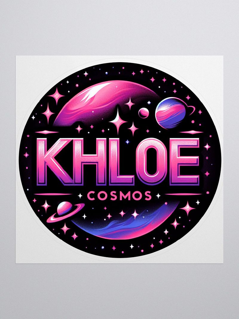 Khloe Cosmos Sticker