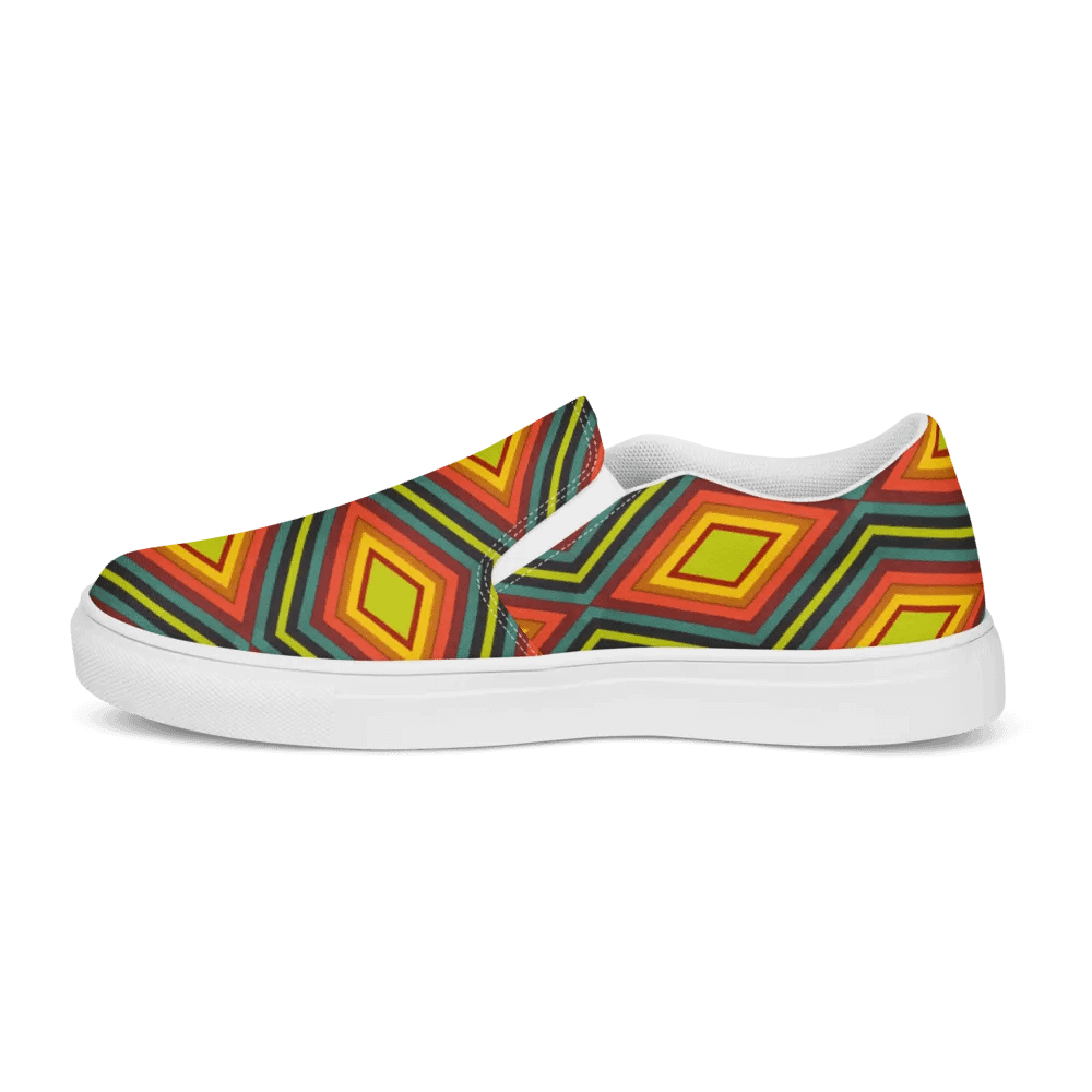 Cute Multi Color -Women's Slip-On Canvas Shoes product image (10)