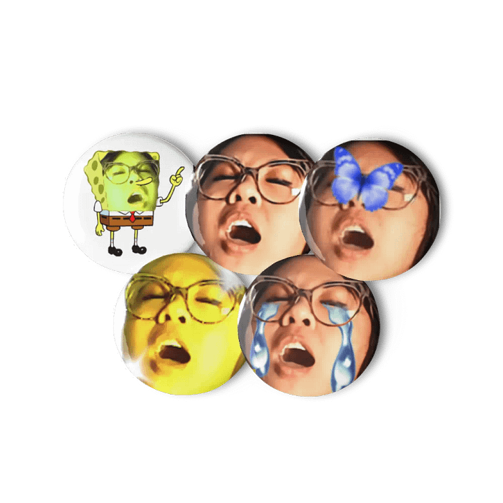 Gasm Club button set product image (1)