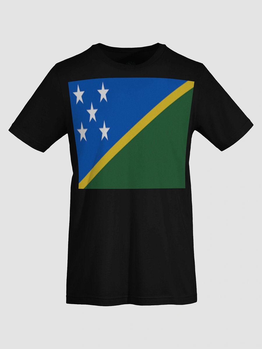 Unisex Supersoft T-Shirt with Solomon Islands Flag Design - Multiple Colours and Sizes Available product image (70)