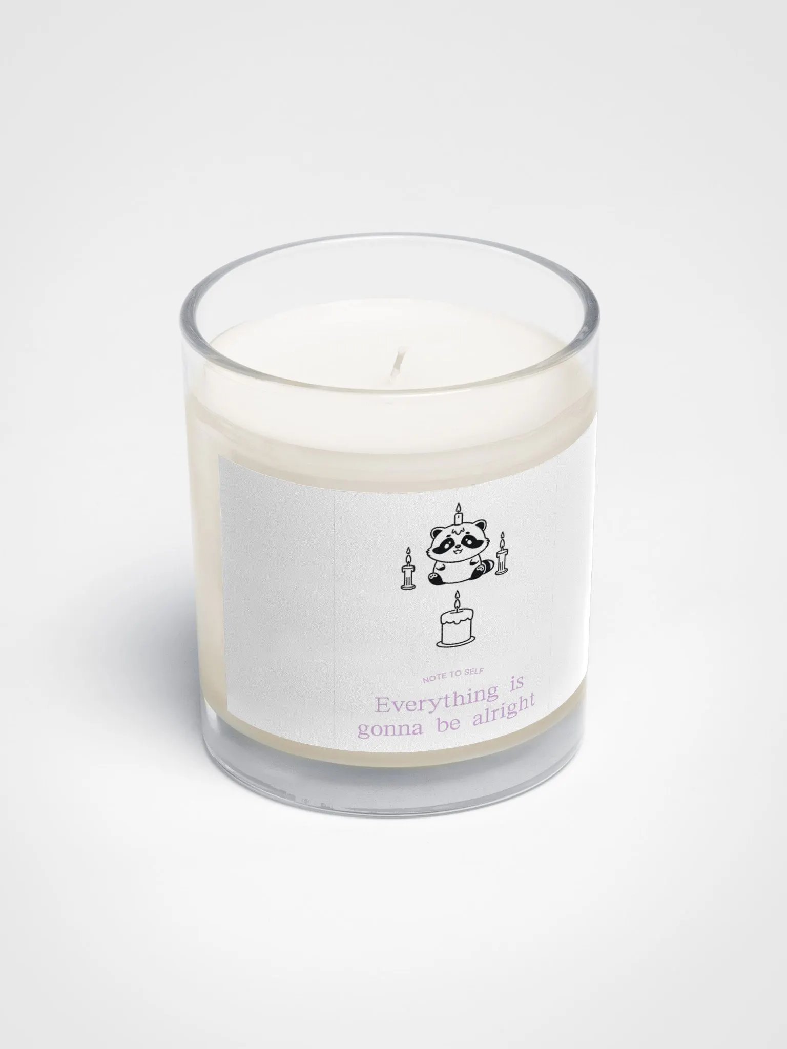 Raccoon's Comforting Glow Soy Wax Candle product image (2)