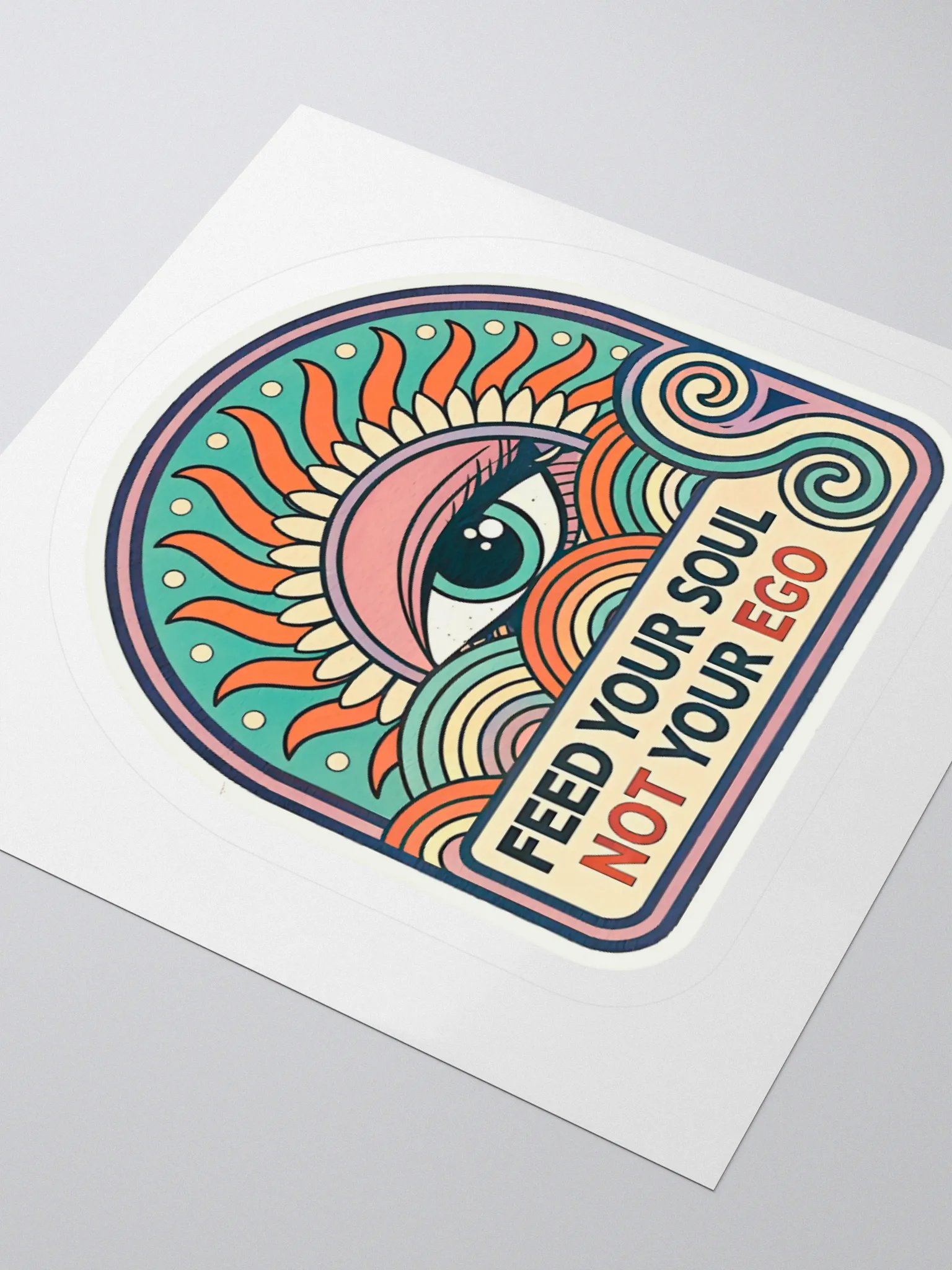 Soulful Eye Kiss Cut Stickers product image (9)