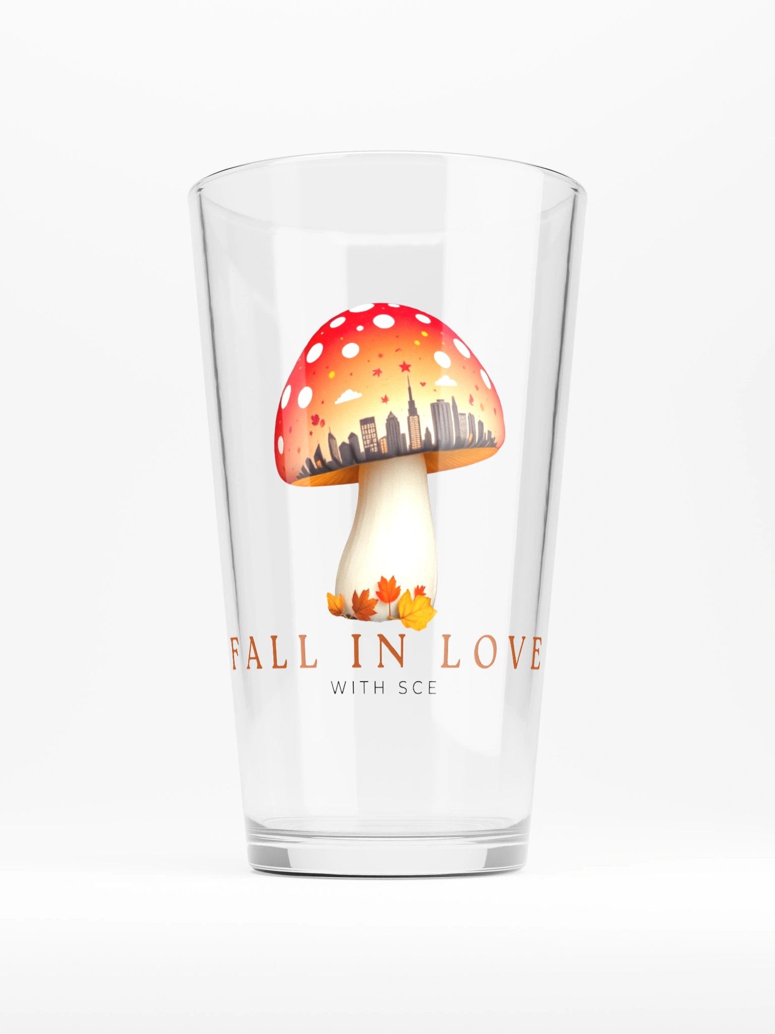 Fall In Love 24 Glass Cup product image (1)