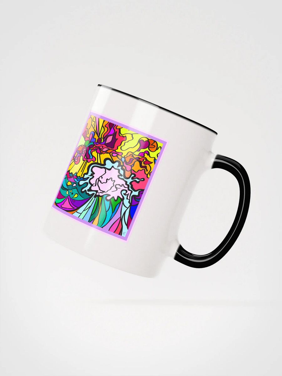 Vibrant Swirls Ceramic Mug – Wave at Sunset product image (4)