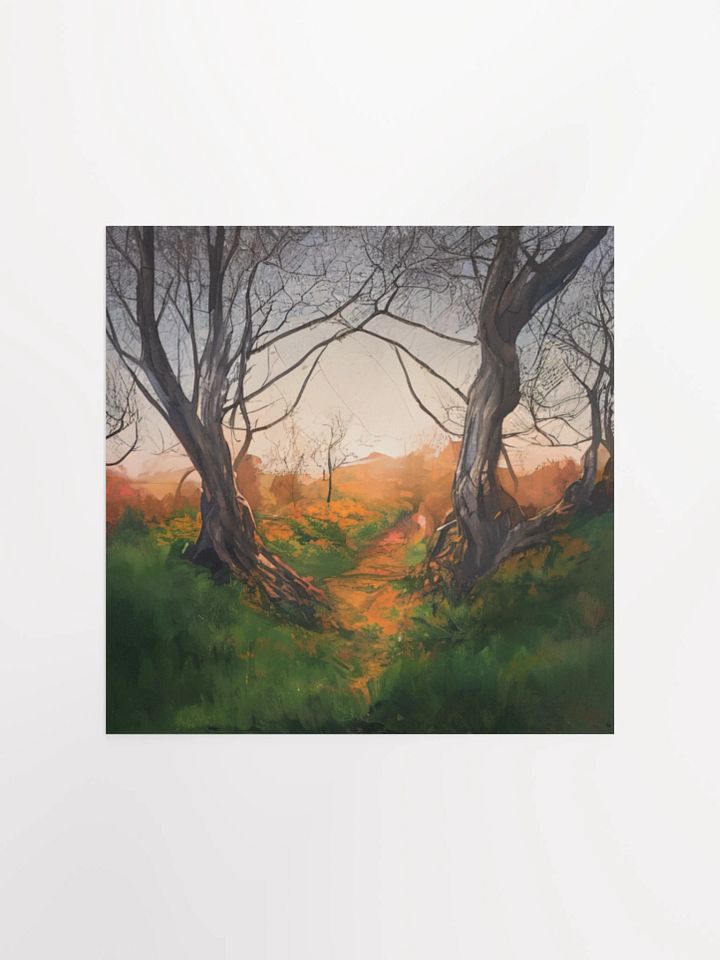 Tranquil Trails Matte Poster product image (1)