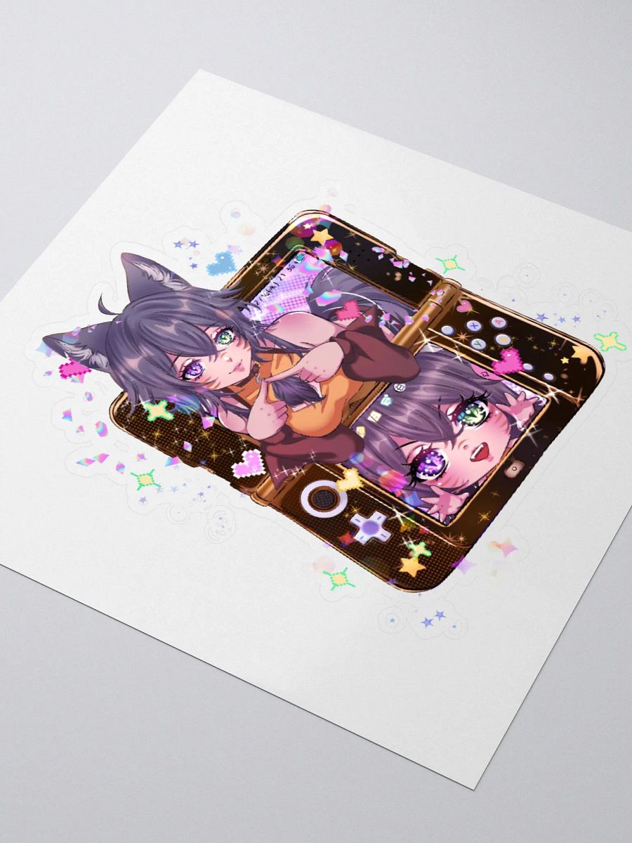WolfcatRisi Gamer Waifu Sticker product image (9)