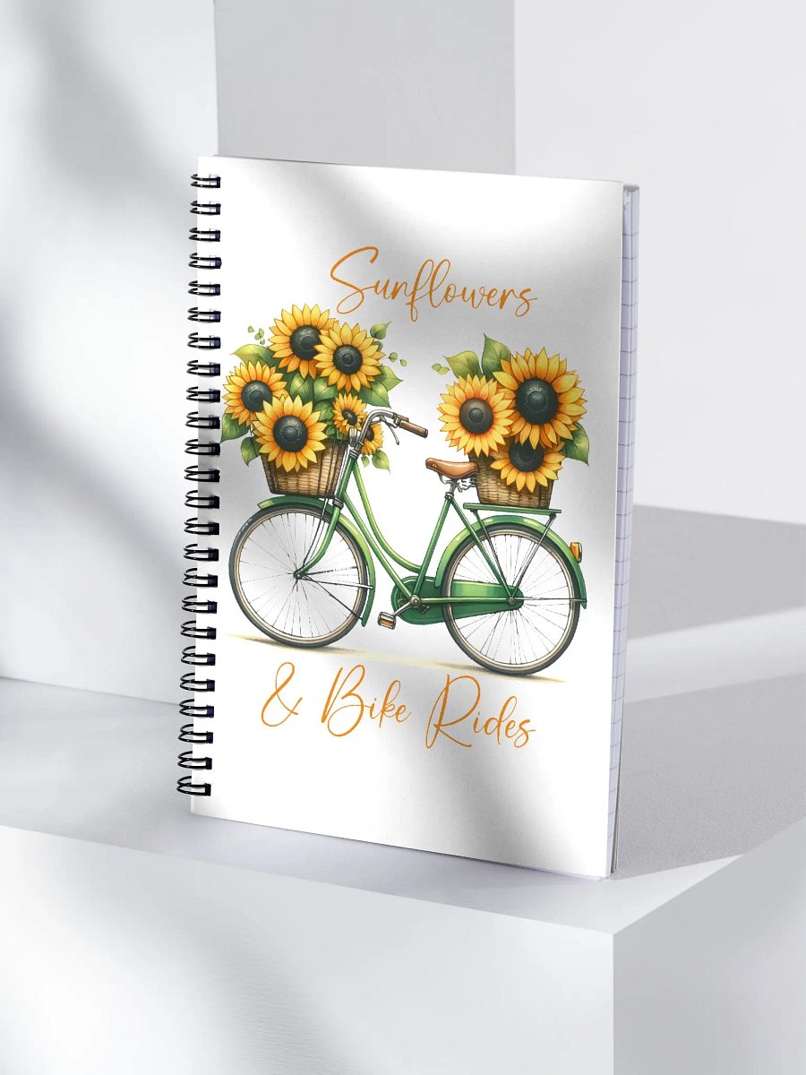 Sunflowers & Bike Rides Notebook product image (4)