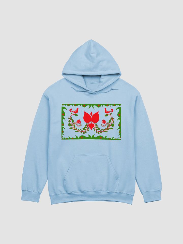 Hungarian Sky Blues Blossom Hoodie product image (1)