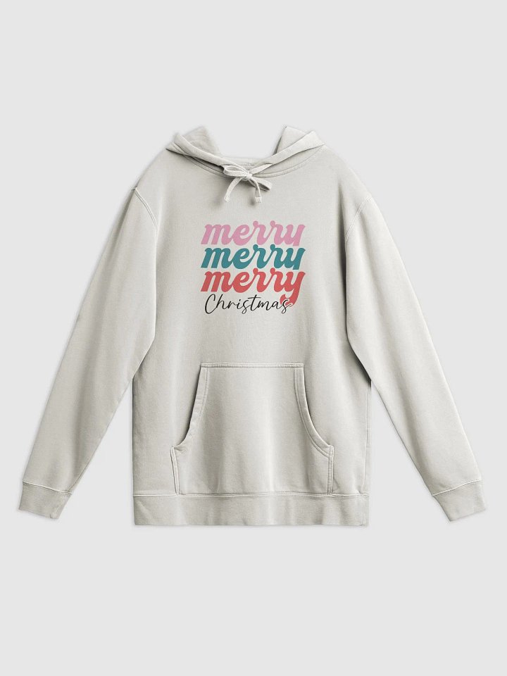 Merry Christmas Scripted Hoodie product image (1)