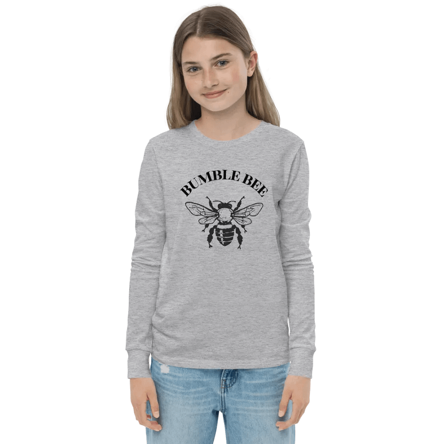 Bumble Bee Youth Long Sleeve Tee product image (1)
