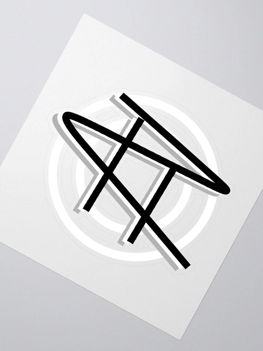 RH Monochrome Logo Kiss Cut Sticker product image (2)